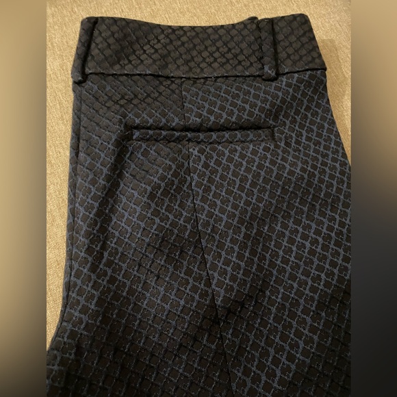Straight leg pattered formal trousers with side pockets - LOFT - Size 2 - Picture 5 of 5